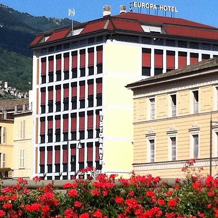 Hotel Europa Sondrio Bagian luar foto